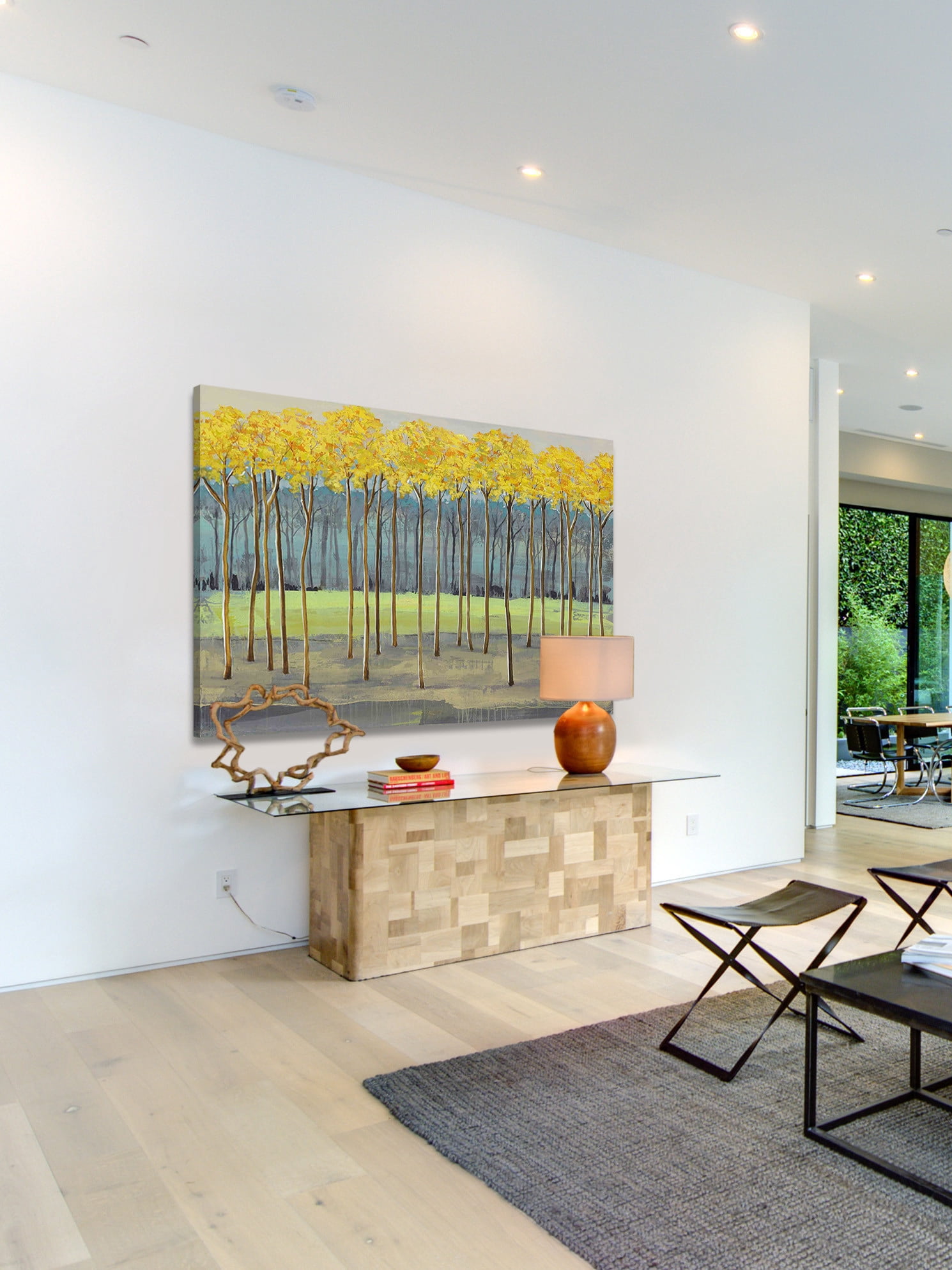 Marmont Hill "Fresh Foliage I" Painting Print on Wrapped Canvas