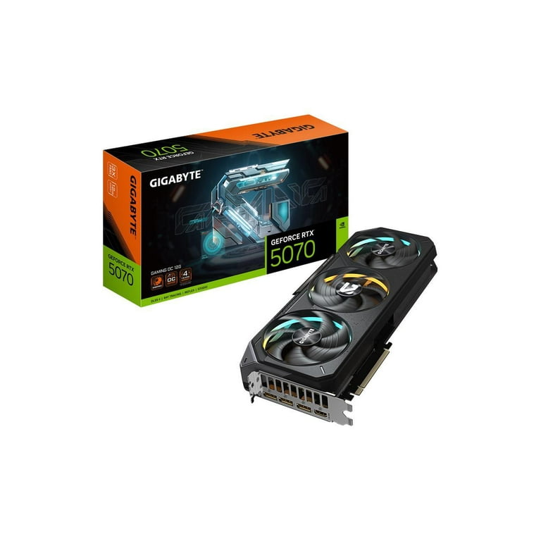 GIGABYTE GVN5070GAMING GeForce RTX 5070 Gaming OC 12GB Graphics