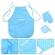 thumbnail image 1 of Juego Para Hornear Cocina Para Niños Tela Lavable Con Banda Elástica Para Niños Hogar Niñas Cocina ANGGREK Juguetes, 1 of 8