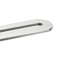 thumbnail image 4 of Adjustable Corner Code, 4 Pack 90x19mm - Stainless Steel Flat Straight Thickened Slotted Brace Brackets (Silver), 4 of 5