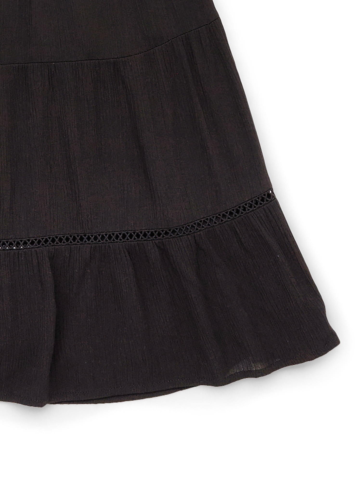 Wonder Nation Tween Girls Tiered Maxi Skirt, Sizes 4-18