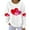 White1, variant on Posijego Women's Valentines Day Sweatshirts Ribbed Long Sleeve Shirts Heart Printed Pullover Lightweight Tops