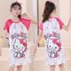 thumbnail image 1 of Sanrio-vestido de Hello Kitty para niñas, camisón de dibujos animados de Anime, pijamas de verano, ropa de dormir de manga corta, ropa de casa, 1 of 1