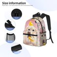 thumbnail image 4 of Fotbe Dog Sitting In Bathtub With Duck On Head Lightweight Casual Laptop Backpack for Men and Women, Daily use Waterproof backpack, Backpack for College, 4 of 7