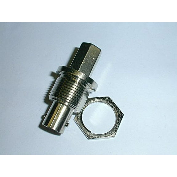 BNC Bulkhead Jack Twist-On for RG58 Teflon Coax (1 piece) - 27-9234