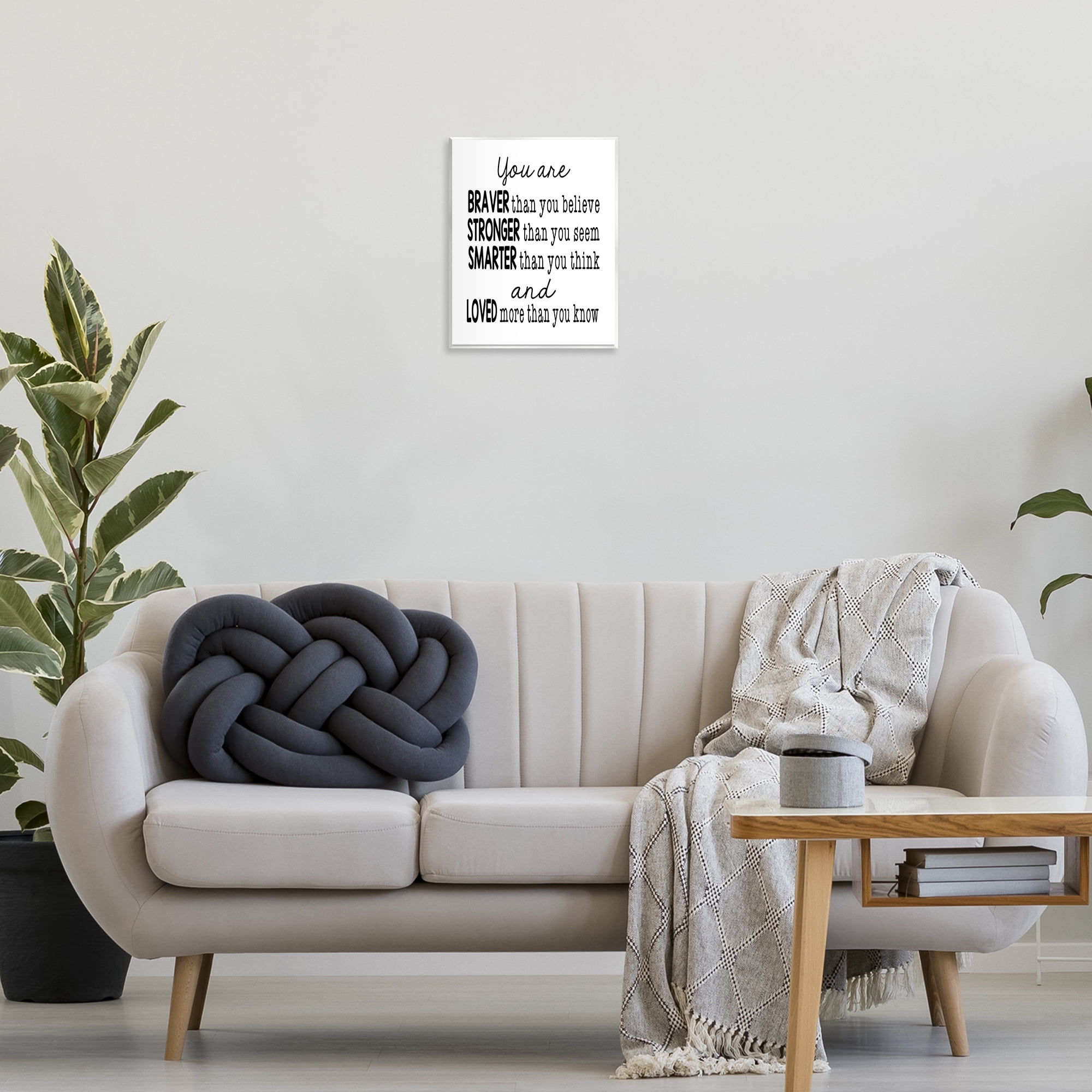 Stupell Industries Self Confidence Mementos Text & Numbers Painting Unframed Art Print Wall Art, 11 x 14