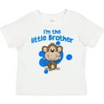 thumbnail image 3 of Inktastic I'm the Little Brother with Cute Monkey Boys Toddler T-Shirt, 3 of 5