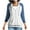 #0243-Blue, variant on Uootdi Women's Color Block Zip Gift Up Hoodies Jackets Long Sleeve Sweatshirt Casual Jacket Sweater with Pockets Loose Tops