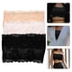 thumbnail image 3 of 3pcs Women's Floral Lace Stretchy Strapless See Through Bandeau Tube with Bra - One Size, 3 of 3