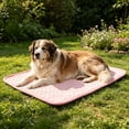 thumbnail image 6 of Leodye 1PCS Anti-slip Pet Cool Sleeping Pad Reusable Washable Cooling Bed for Puppies Kittens Indoor Sofa Crate Hot Weather Cooling Cushion -39.37x27.56in, 6 of 6