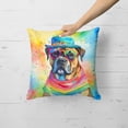 thumbnail image 4 of Cane Corso Hippie Dawg Fabric Decorative Pillow 18 in x 18 in, 4 of 5