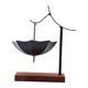 thumbnail image 3 of Colador de té de cerámica para fugas de té, colador de té creativo para juego de té, accesorios para el hogar, oficina, comedor, mesa, decoración de Negro Gloria Utensilios de ceremonia, 3 of 9