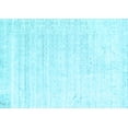 thumbnail image 1 of Ahgly Company Indoor Rectangle Solid Light Blue Modern Area Rugs, 8' x 12', 1 of 4