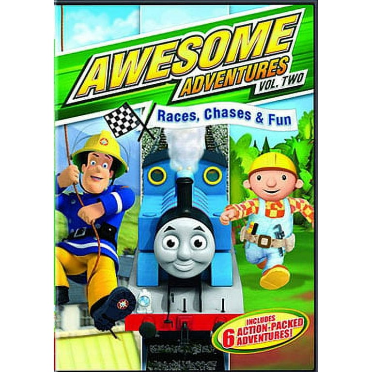 AWESOME ADVENTURES V02-RACES CHASES & FUN (DVD) (DVD) - Walmart.com