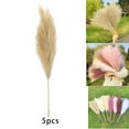 thumbnail image 4 of Artificial Pampas Grass Faux Bulrush Tall Reed Grass for Wedding Outdoor , light brown, 4 of 8