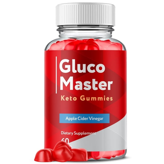Gluco Master ACV Gummies 1000MG Advanced Formula Vitamin GlucoMaster 60 Gummies