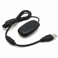 thumbnail image 3 of Wireless USB 2.0 Gaming Receiver Adapter for Microsoft Xbox 360 Desktop PC - Black -, 3 of 5