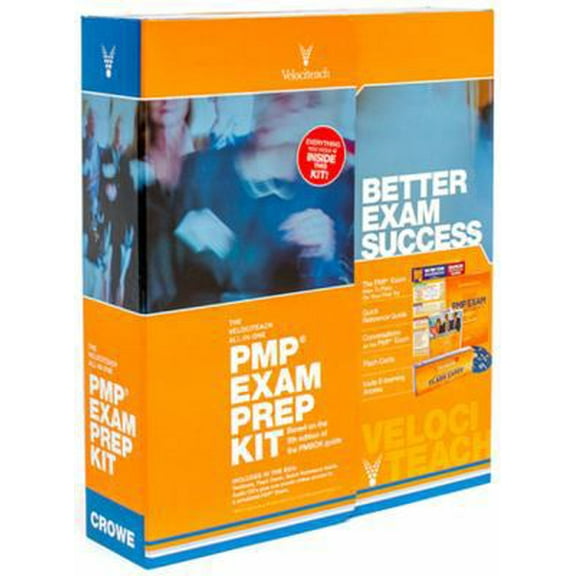 Pre-Owned The Velociteach All-In-One PMP Exam Prep Kit: Based on the 5th edition of the PMBOK Guide (Test Prep series) (Hardcover) 0982760868 9780982760864