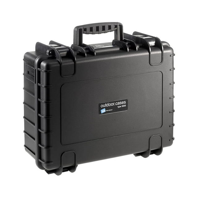 B&W International 5000/B/RPD Étui Extérieur en Plastique Dur avec Insert Amovible RPD