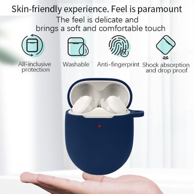 Audífonos Funda de para Google Pixel Buds A-Series/Pixel Buds Pro (azul oscuro)