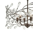 thumbnail image 4 of Elk Home Crislett 23" 6-Light Traditional Metal and Glass Chandelier in Bronze, 4 of 5