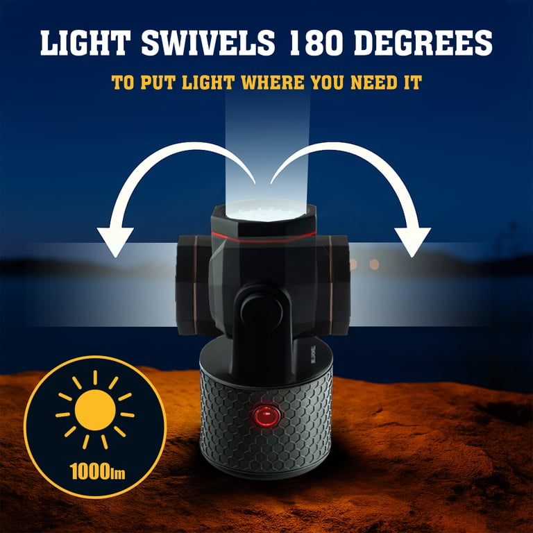 Bell + Howell Rechargeable LED Work Light, 1000 Lumens photo 7
