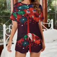 thumbnail image 2 of 4th of July Print Women'S Pajamas Set Summer Sleepwear Sets 2 Piece Lounge Set, 2 of 7