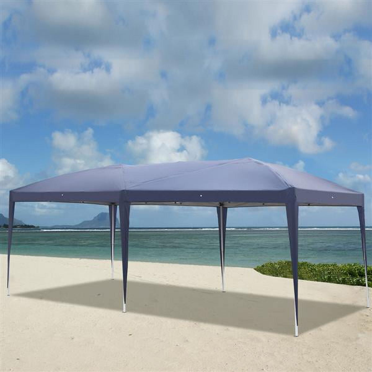 Lowestbest 10'x20' Outdoor Folding Tent, Instant Canopy POP Up Party Tent, Waterproof Folding Tent with Carry Bag Lowestbest 10'x20' Outdoor Folding Tent, Instant Canopy POP Up Party Tent, Waterproof Folding Tent with Carry Bag