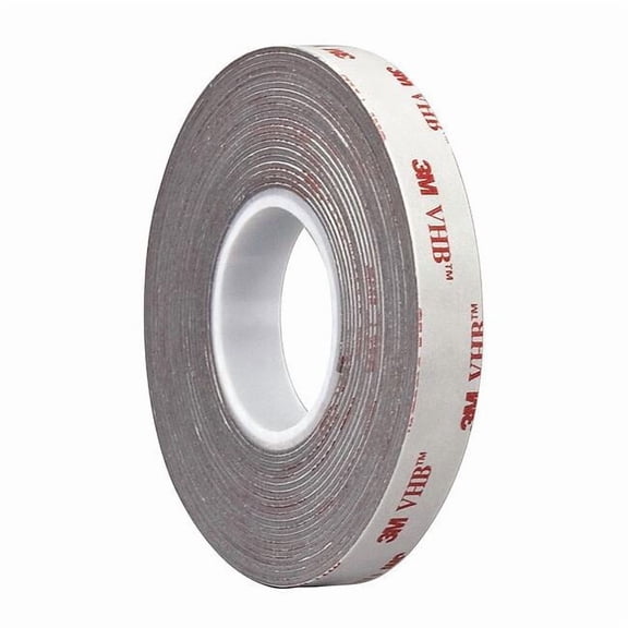3m Foam Tape, Gray, 5 yd L, 3/4 in W 4611