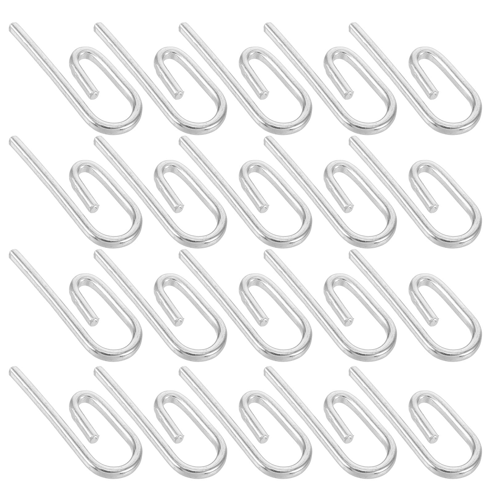 30pcs Pinch Pleat Curtain Hooks – 3-Inch Metal Drapery Hooks With 4 Prongs – Heavy Duty Hooks For Windows, Doors, Bathrooms