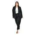 thumbnail image 4 of Conjunto sastre a rayas Roman Fashion /Tallas Extras, 2715 (Negro) negro 36, 4 of 5