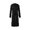 Girls Hoodies-Black, variant on GobdXE Girls Solid Maxi Hooded Zip Jacket Long Sleeve Casual Long Open Front Kids Hooded Duster Coat Black,4-5 Years
