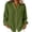 Army Green, variant on Linen Tops for Women Cotton Dress Shirt Linen Button Down Shirt Women V Neck Casual Lapel Gauze Tops Cotton Linen Cotton Gauze Tops White 2XL