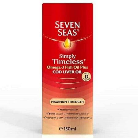 Seven Seas Pure Cod Liver Oil Extra High Strength (Best Time To Take Cod Liver Oil Supplement)