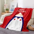 thumbnail image 1 of Couverture à motif de flocon de neige pour garçons et filles, thème de Noël léger, jeté de glouton, arbre de Noël, canapé, lit, canapé, festival, cadeau, 1 of 4