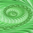thumbnail image 1 of Ahgly Company Machine Washable Indoor Square Transitional Emerald Green Area Rugs, 5' Square, 1 of 7