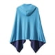 thumbnail image 1 of Poncho de Playa Refrescante con Capucha, Toalla Absorbente, Capa para Nadar, Yoga, Acampar, Hacer Ejercicio, Color Azul ., 1 of 5
