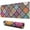 Multicolor Ethnic Geometric-1, variant on Long Mouse Pads for Desk,Multicolor Ethnic Geometric Patchwork Desk Mats on Top Of Desks, Desk Mouse Pad Extra Large with 3mm Non-Slip Base and Stitched Edge for Gaming,Work,Home 31.5"x11.8"