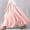 Light Pink, variant on Women's Stretchy Waist Flowy Midi Skirt For Daily Wear Vacation Dance Comfortable Elastic High Waist Long Skirt Basic Solid Color Casual Boho Skirt Short Skirt Can Can Skirt Skirt with Shorts