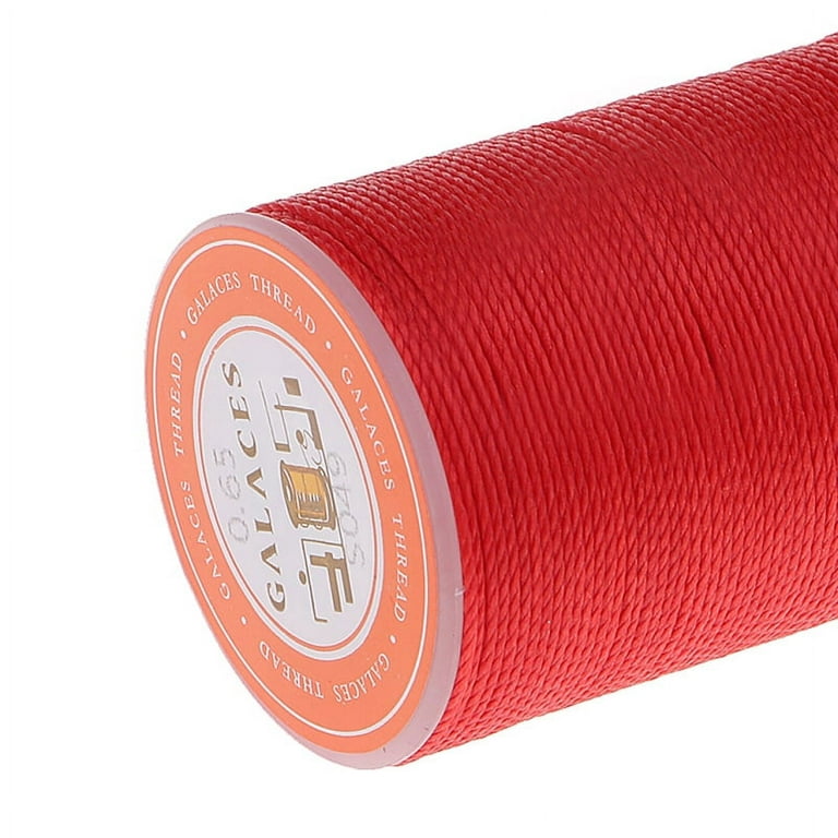 ed Polyester Sewing Thread Heavy Duty for Upholstery Outdoor Equipment  Sewing - Brown 