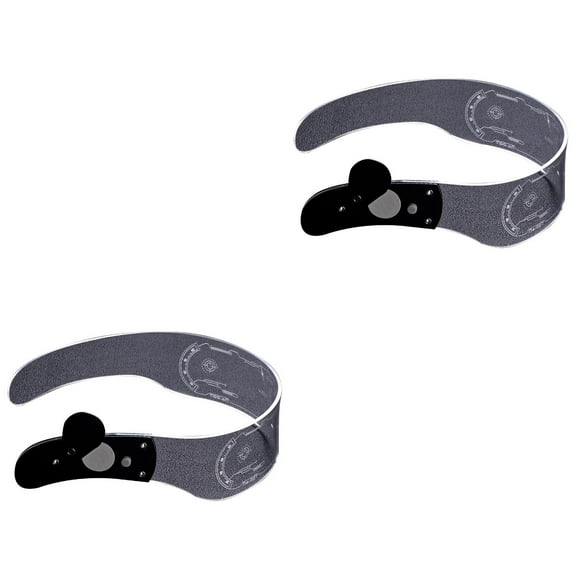 FRCOLOR 2pcs Decorative LED Glasses Holiday Party Eyeglasses Decoration Funny Eyeglass