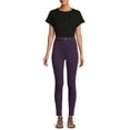 thumbnail image 4 of Time and Tru Women's High Rise Jeggings, Sizes XS-XXL, 4 of 5