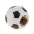 thumbnail image 3 of LOVIVER 4 Pieces Car Vehicle Motorcycle Bike Football Tire Stem Air Valve Caps Protector, 3 of 8