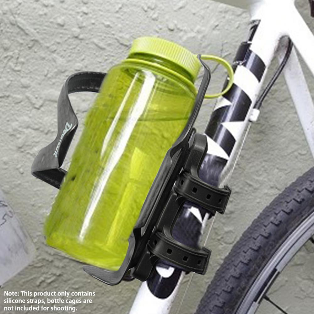 RUNACC Bike Handlebar Water Bottle Holder Mount Adapter Adjustable,Bicycle Bottle Cages Mount Adapter for MTB Road Bike,Handlebar Baby Carriage Seat Post,Motorcycles 
