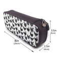 thumbnail image 3 of Lsque Retro Rooster Printed Big Capacity PU Leather Pencil Case Large Pencil Pouch Stationery Pen Bag Pencil Holder for Teen, 3 of 6
