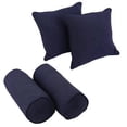 thumbnail image 3 of Blazing Needles 4 Piece Twill Corded Throw Pillow Set, 3 of 3