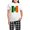 With Checker Pant, variant on CafePress - Hennessey Flag Arms Women's Light Pajamas - Women's Short Sleeve Print T-Shirt and Pants Light Cotton Pajama Set