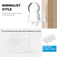 thumbnail image 4 of Riwesomey 3 unids/set de almacenamiento más ordenado con estante de pared fácil instalación y duradero multifuncional Artesanía claro, 4 of 6