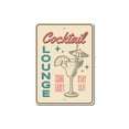 thumbnail image 2 of Retro Cocktail Bar Novelty Decor, Metal Wall Sign - 10x14 Inches, 2 of 4
