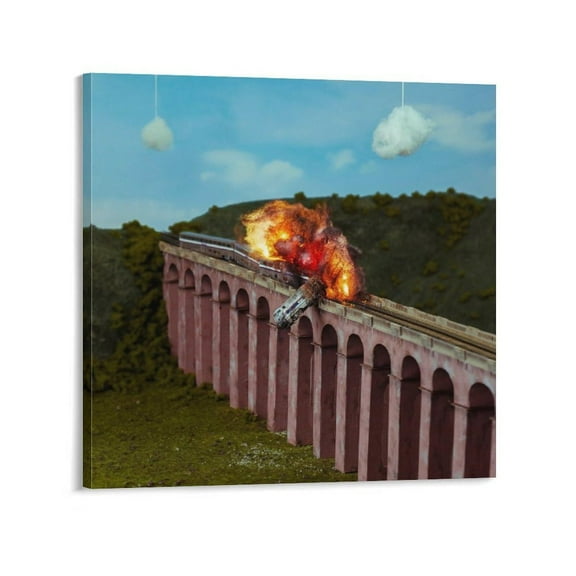 Lovejoy Wake Up & It's Over Music Album Cover Canvas Poster Wall Decorative Art Painting Living Room Bedroom Decoration Gift